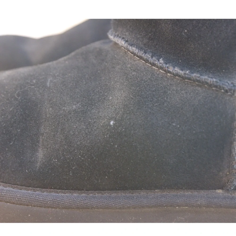 Koolaburra by UGG Victoria Black Suede Tall Winter Boots 1017089 Women 9